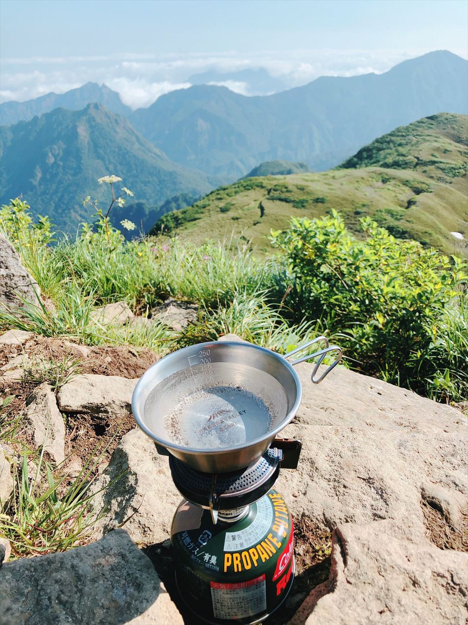 雨飾山登山